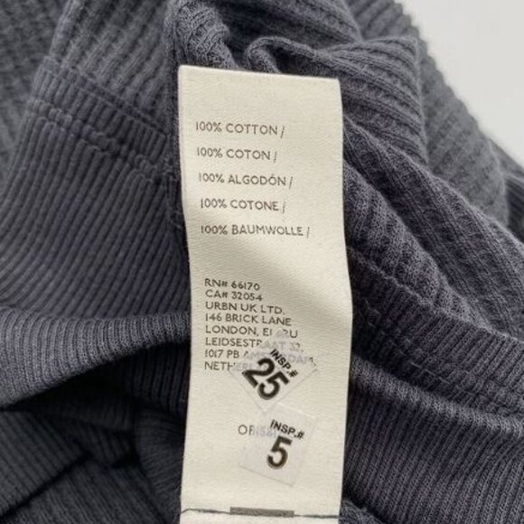 Free People Santa Clara Thermal in black BNWT - Picture 4 of 6